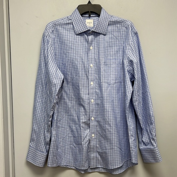 Enro Men’s Long Sleeve Button Down Shirt Size Large - Picture 6 of 10